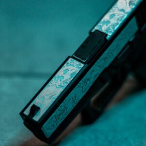 Lasergravur Messer Klinge Edelstahl