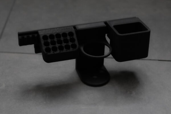 ArmoryRail Hunter Bundle Magnet-Halterung im Waffenschrank für Jäger mit Munition und Zubehör organisiert